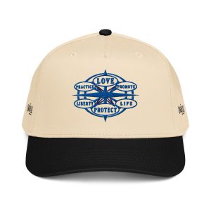 5 panel cap Blue Protector seal