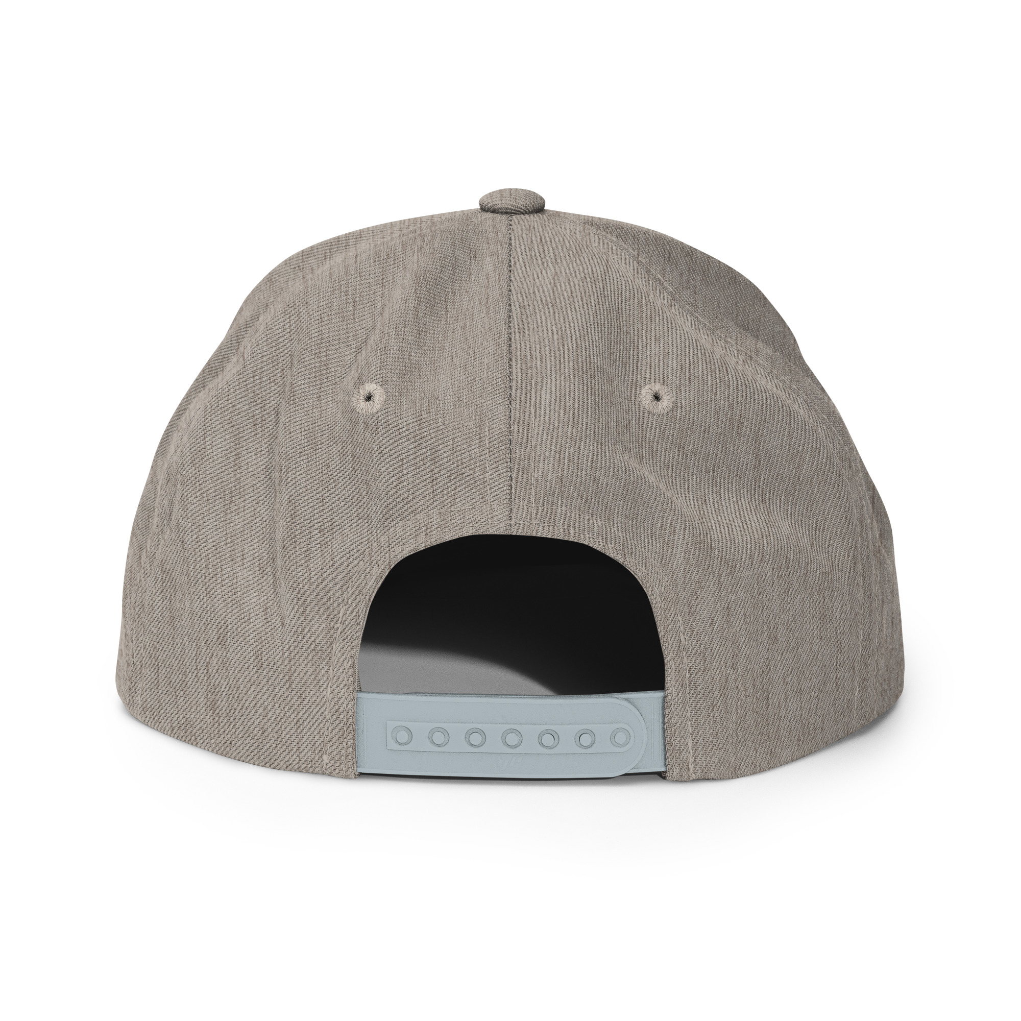 Snapback Hat Protector seal Silver on Black - Image 4