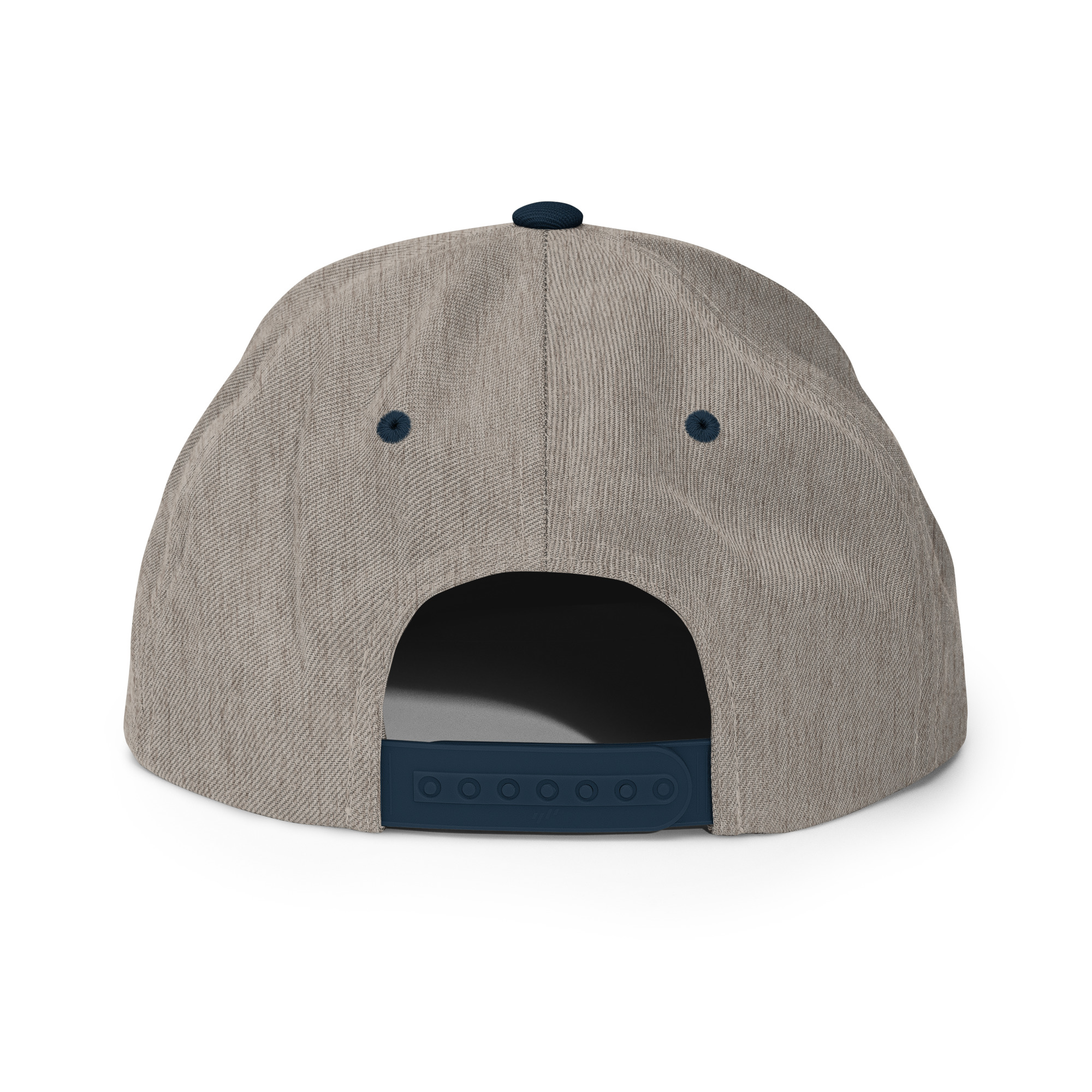 Snapback Hat Protector seal Silver on Black - Image 3