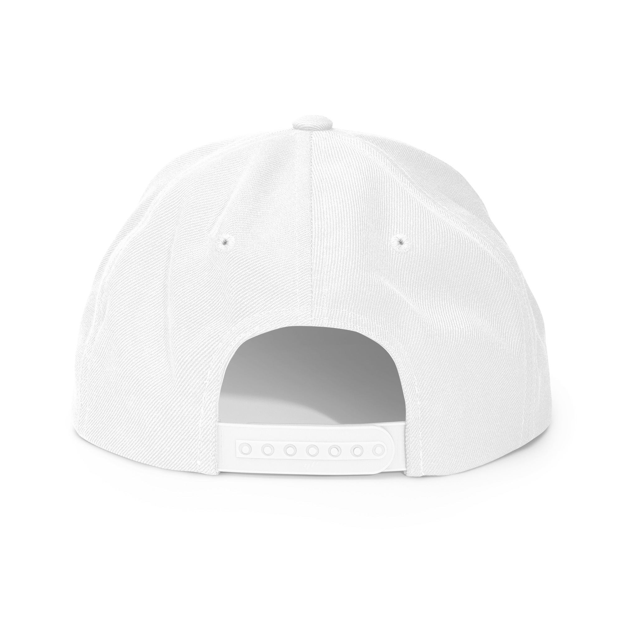 Snapback Hat Protector seal Silver on Black - Image 6