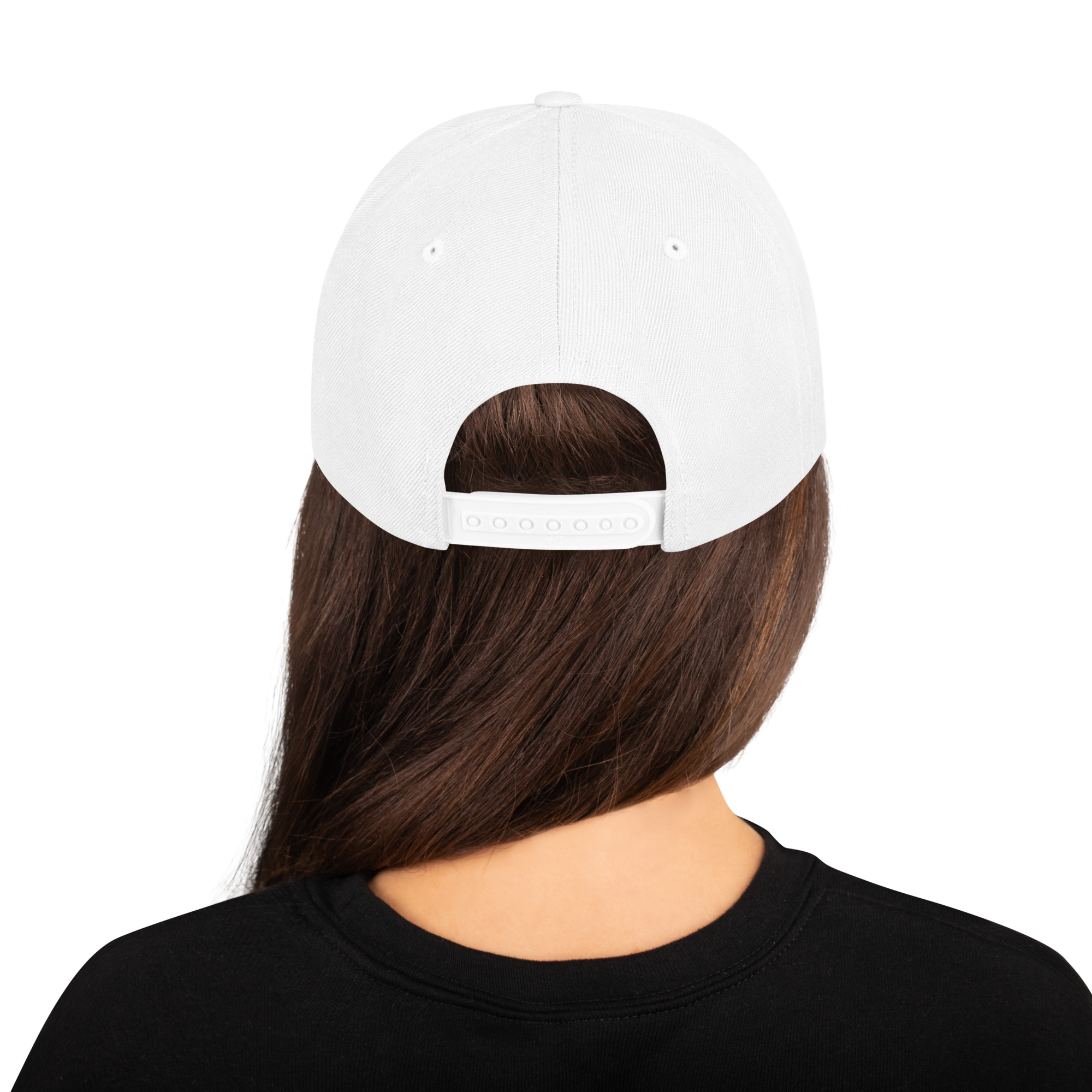 Snapback Hat Protector seal Silver on Black - Image 51