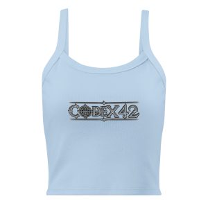 Women’s micro-rib tank top CODEX 42